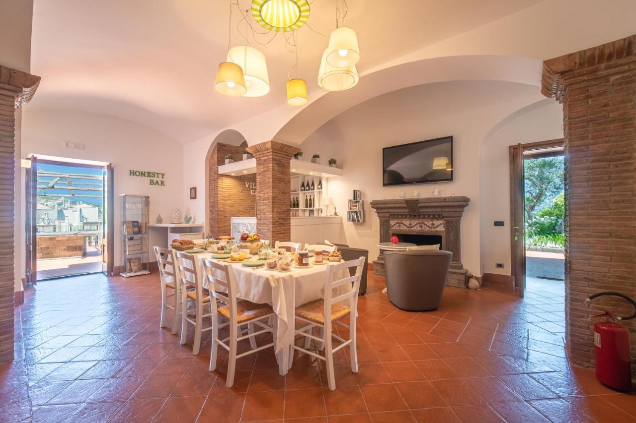 Villa Carolina Sorrento Private Heated Pool And Sea View Exterior foto
