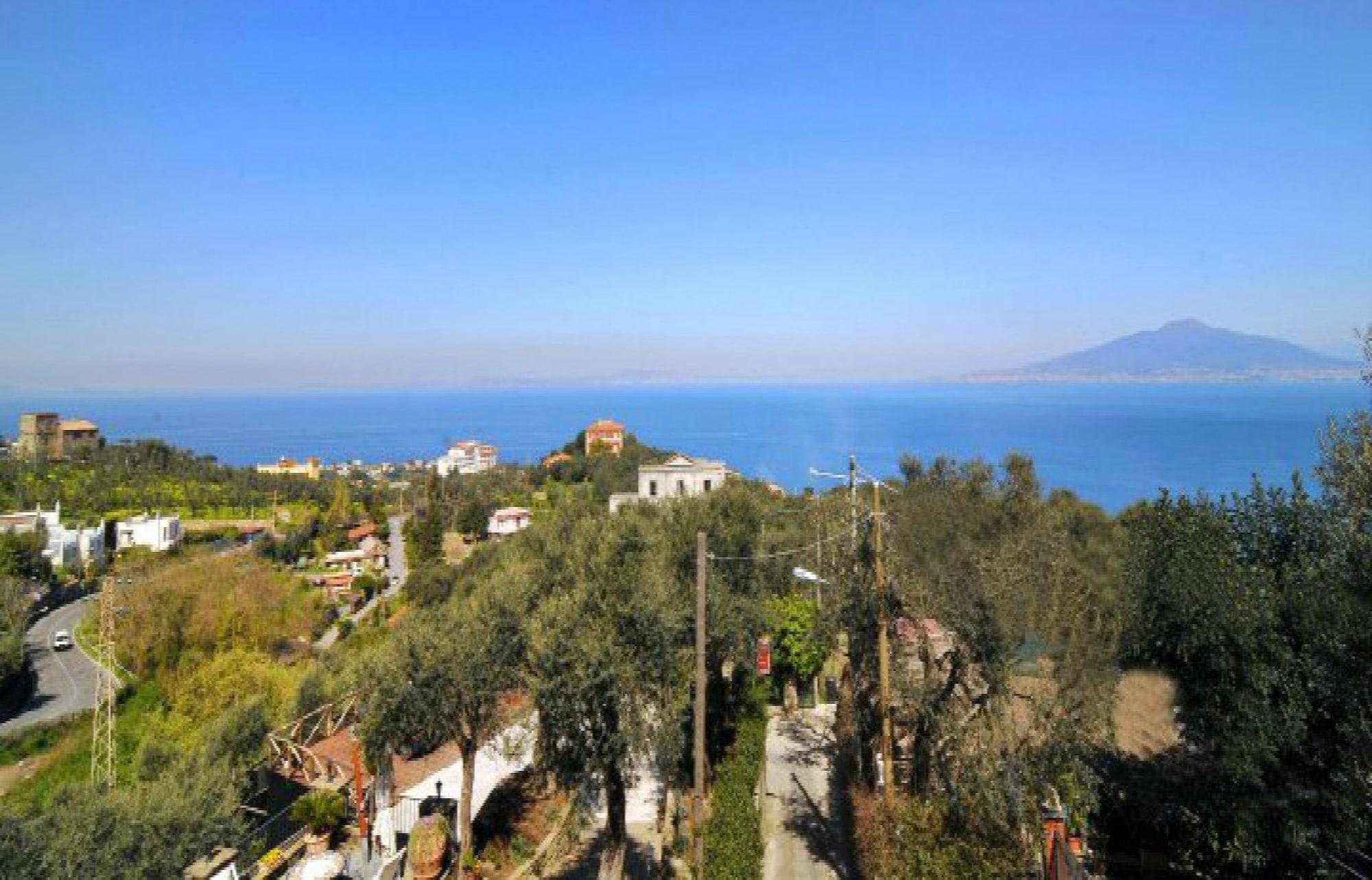 Villa Carolina Sorrento Private Heated Pool And Sea View Exterior foto