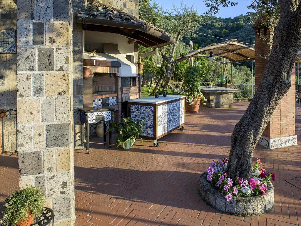 Villa Carolina Sorrento Private Heated Pool And Sea View Exterior foto